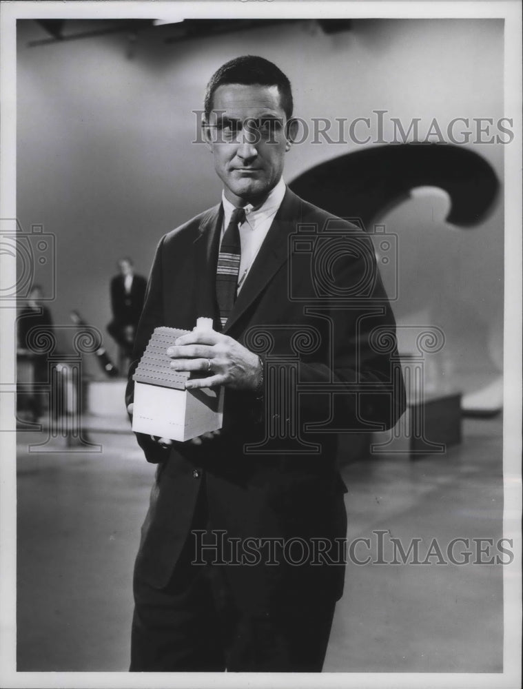 1964, Dr. Albert Hibbs host of "Exploring" - Historic Images