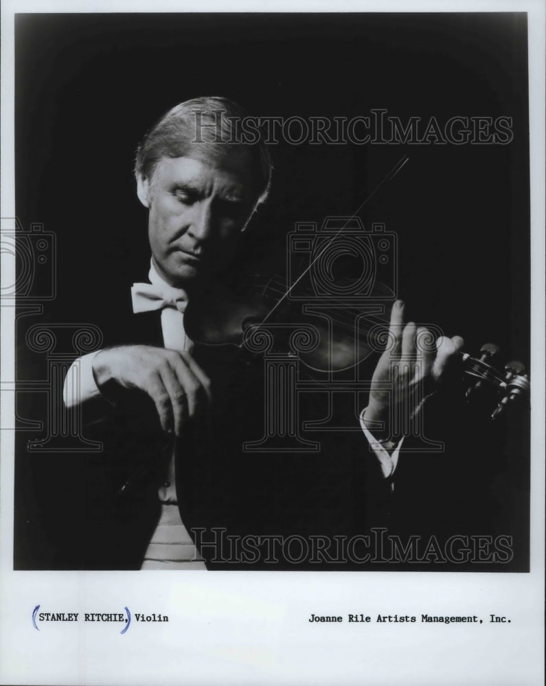 Press Photo Stanley Ritchie, Violin - Historic Images