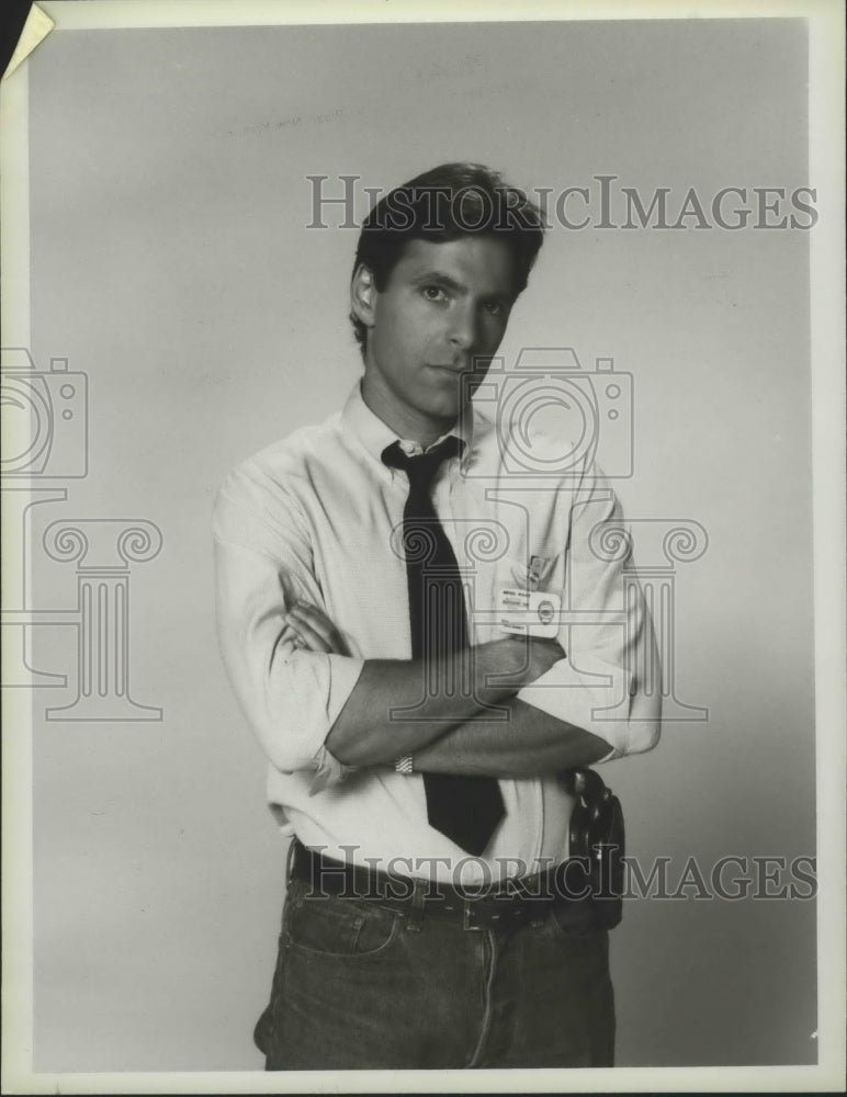 1984, Actor Ken Olin as Detective Harry Garibaldi on HILL STREE BLUES - Historic Images