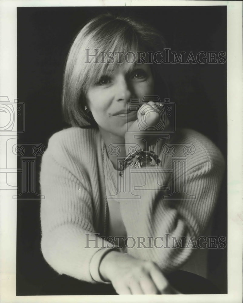 1991 Press Photo Marsha Norman, lyricist and author of The Secret Garden. - Historic Images