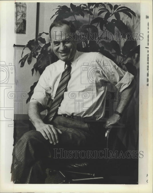 1979, Edwin Newman, newsman and author of Sunday Punch. - mjp26368 - Historic Images