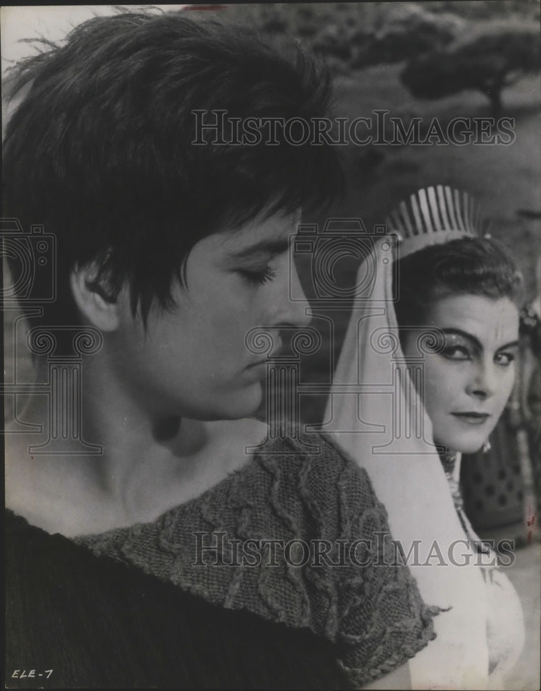 1963, Irene Papas and Aleka Catselli in &quot;Electra&quot; - Historic Images