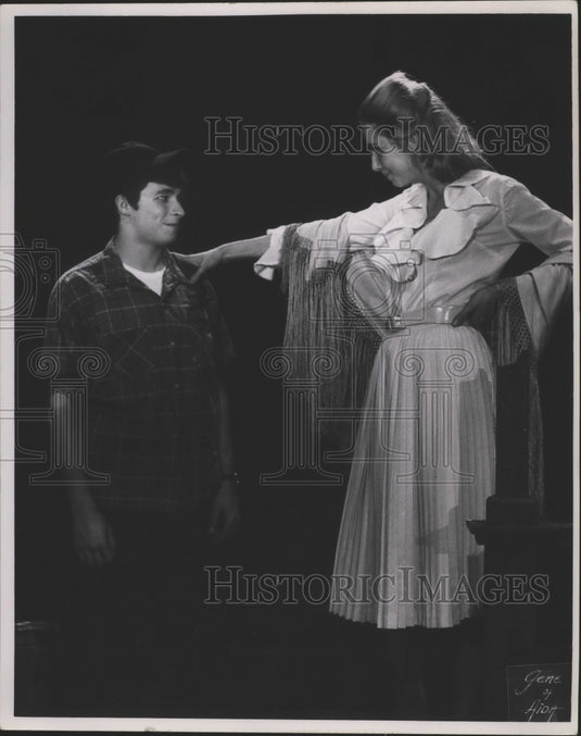 1967, Penelope Reed and David Palmer in"Streetcar Named Desire" in WI - Historic Images