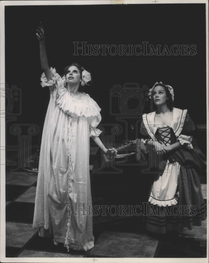 1968, Scene from &quot;The Imaginary Invalid&quot; at Milwaukee Repertory - Historic Images