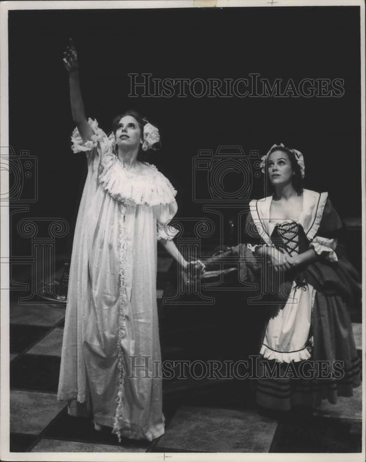 1968, Scene from "The Imaginary Invalid" at Milwaukee Repertory - Historic Images