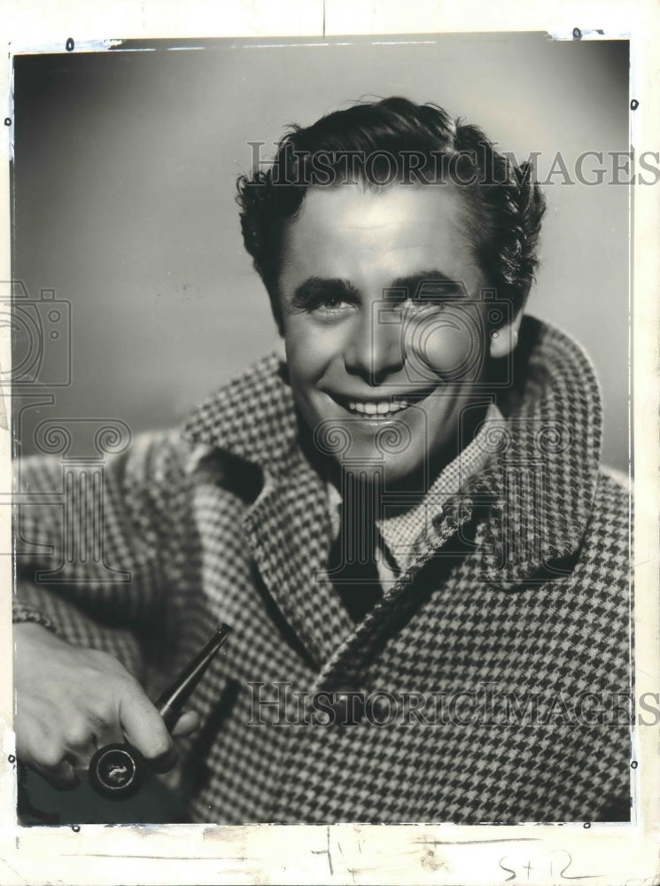 1939 Press Photo Glenn Ford, after his return to Hollywood - Historic Images