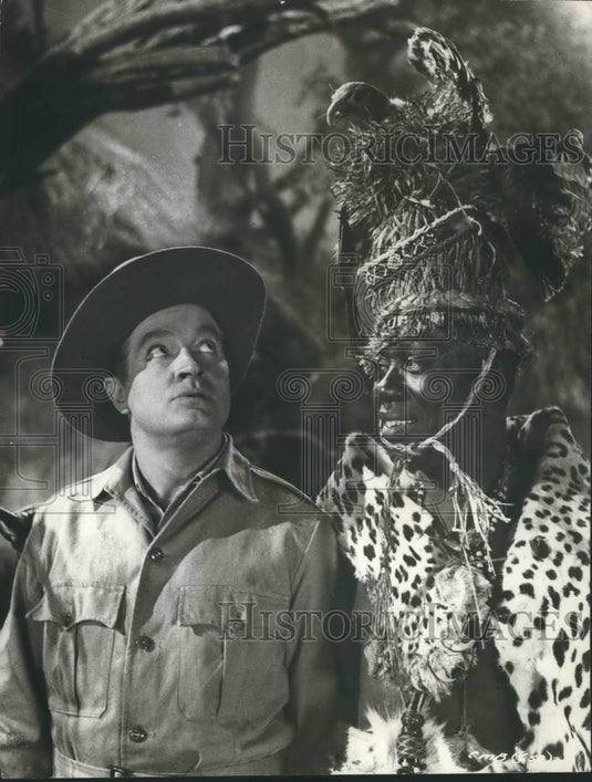 1963, Bob Hope and another actor - Historic Images