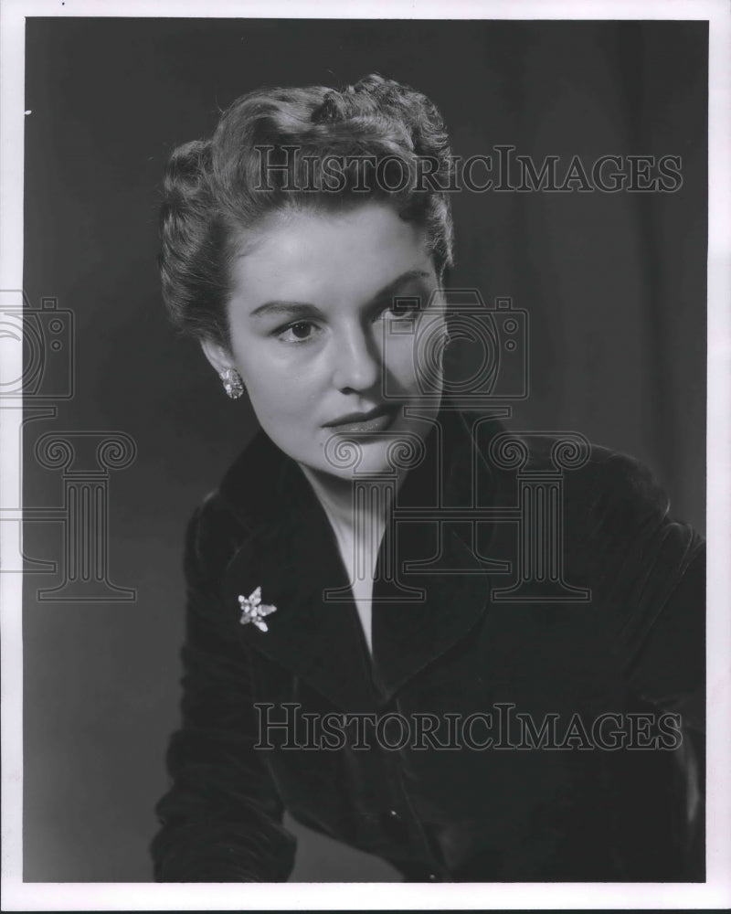 1955, Diane Foster movie star from the United States. - mjp26636 - Historic Images