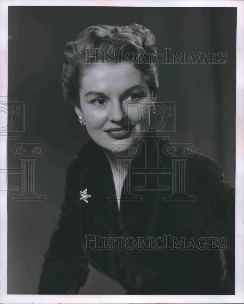 1955, Movie actress Dianne Foster - Historic Images