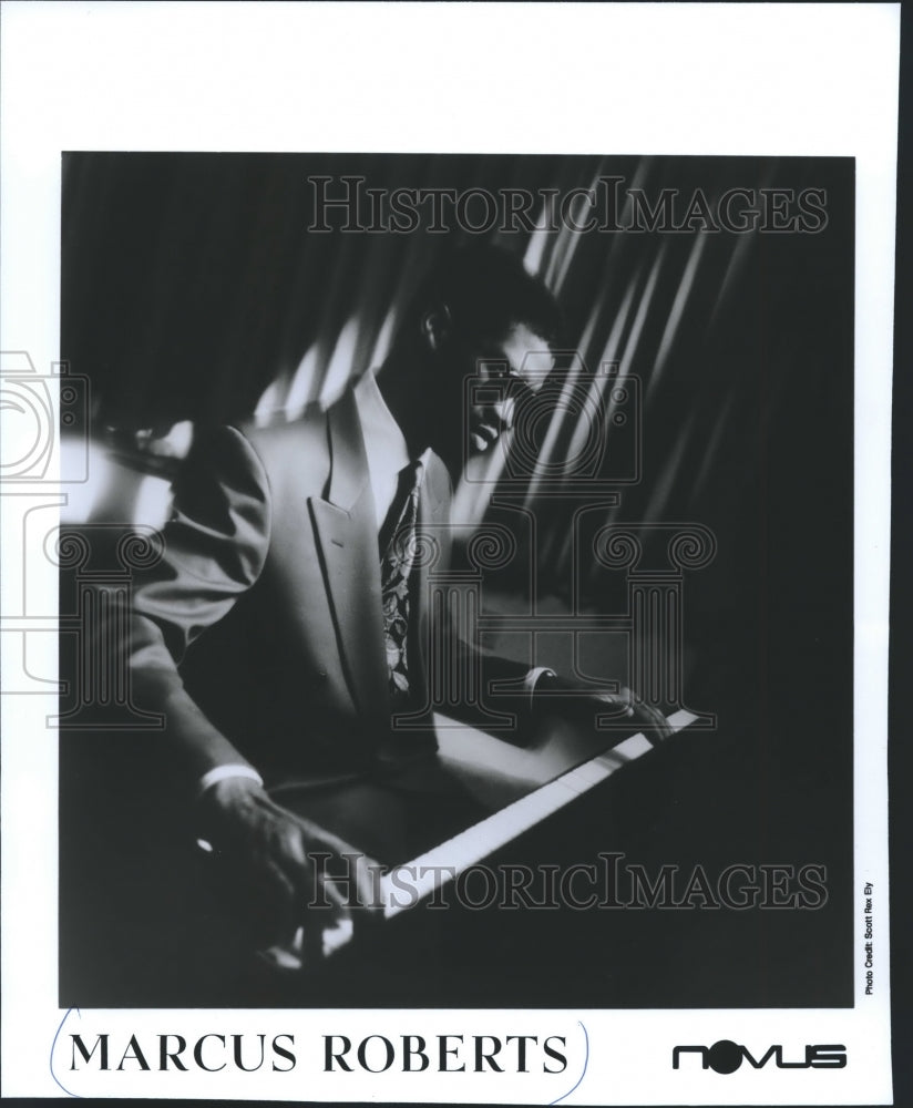1993 Press Photo Marcus Roberts, US jazz musician - mjp26688 - Historic Images