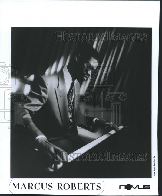 1993 Press Photo Marcus Roberts, US jazz musician - mjp26688 - Historic Images