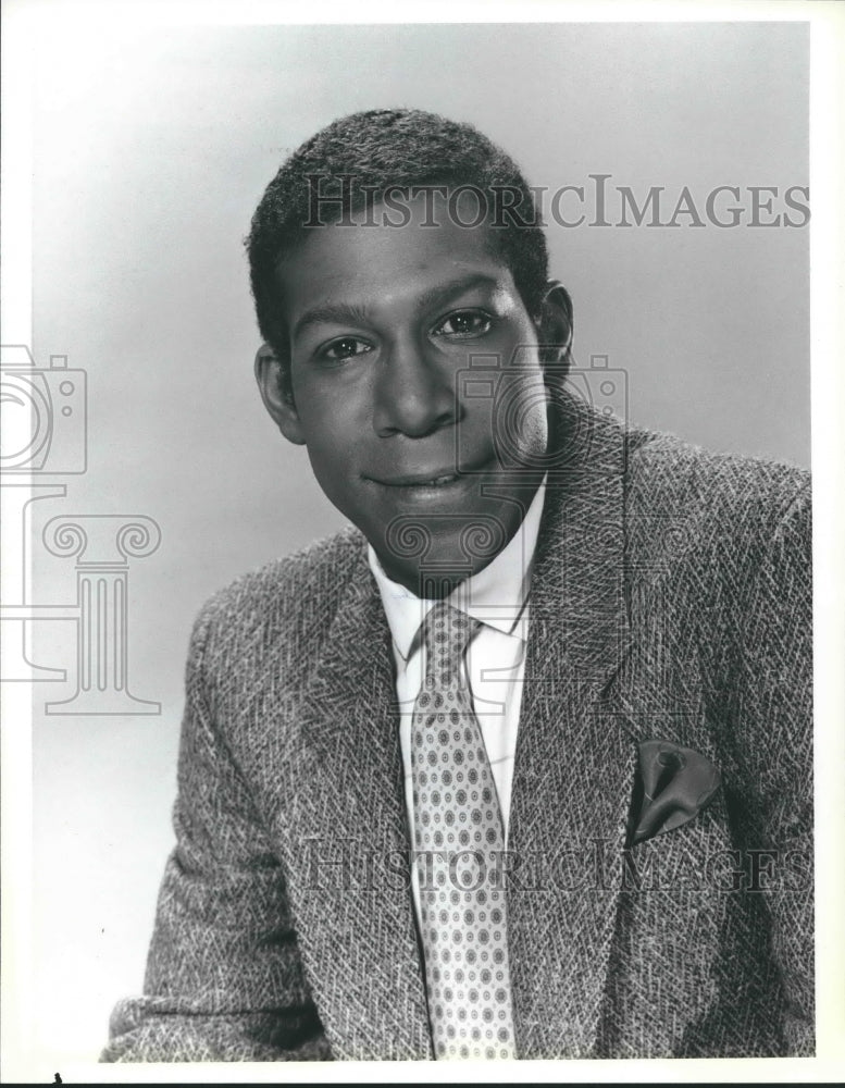 1986 Press Photo Actor Kene Holliday As Tyler Hudson In NBC&#39;s &#39;Matlock&#39; - Historic Images