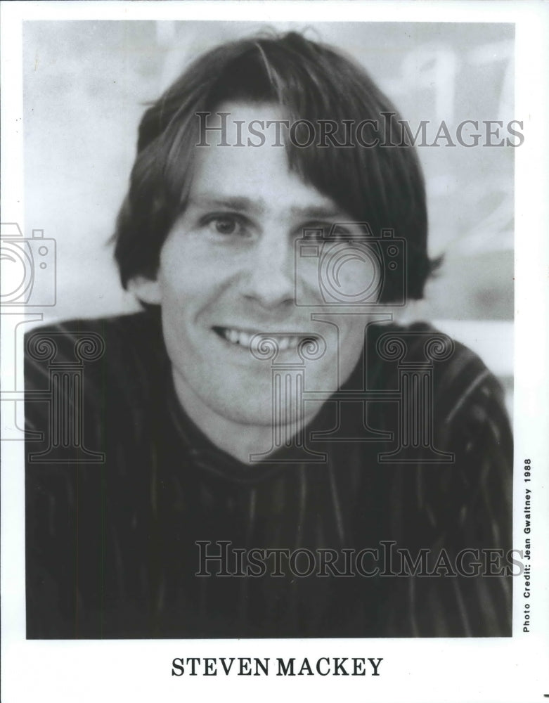 1988 Press Photo Composer Steven Mackey - Historic Images