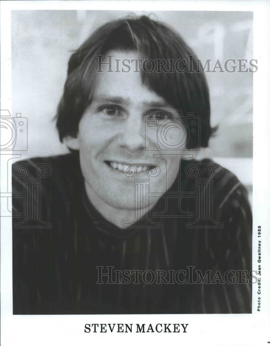 1988 Press Photo Composer Steven Mackey - Historic Images