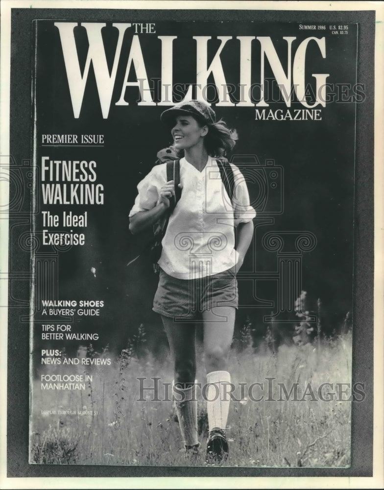 1986, The Walking Magazine made its premiere in June - mjp26771 - Historic Images