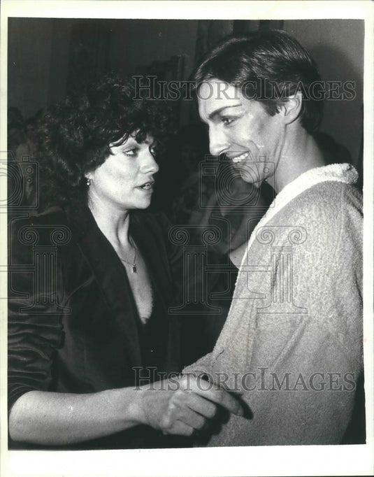 1981, Ron Reagan with wife Doria at a ballet in New York - mjp26783 - Historic Images