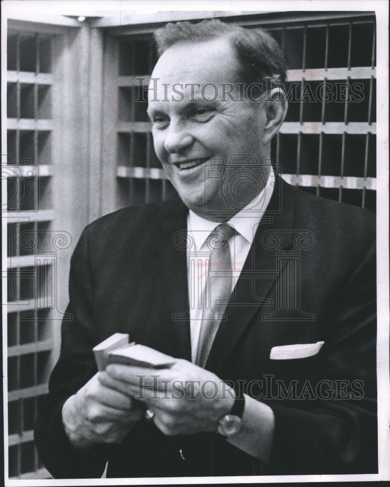 1966 Press Photo Elmer F. Regner, theater actor-Historic Images