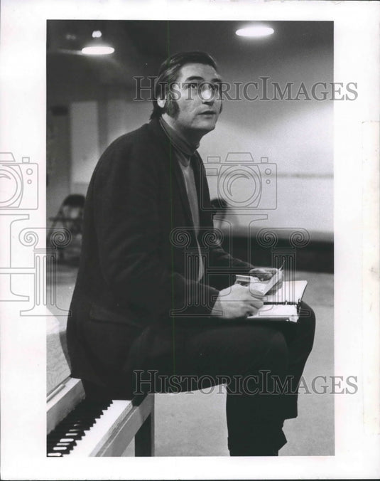 1970, Composer James Reichert - Historic Images