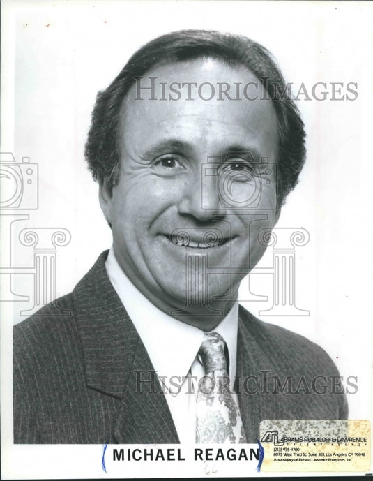 1992, Michael Reagan - mjp26825 - Historic Images