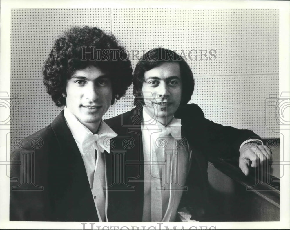 1977, Anthony and Joseph Paratore Duo-Pianists - mjp26889 - Historic Images