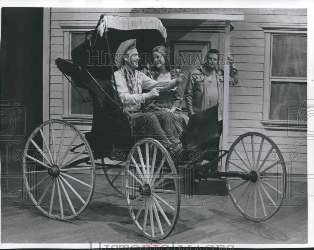 1968, Milwaukee Players Members In Scene In &#39;Oklahoma&#39; - Historic Images