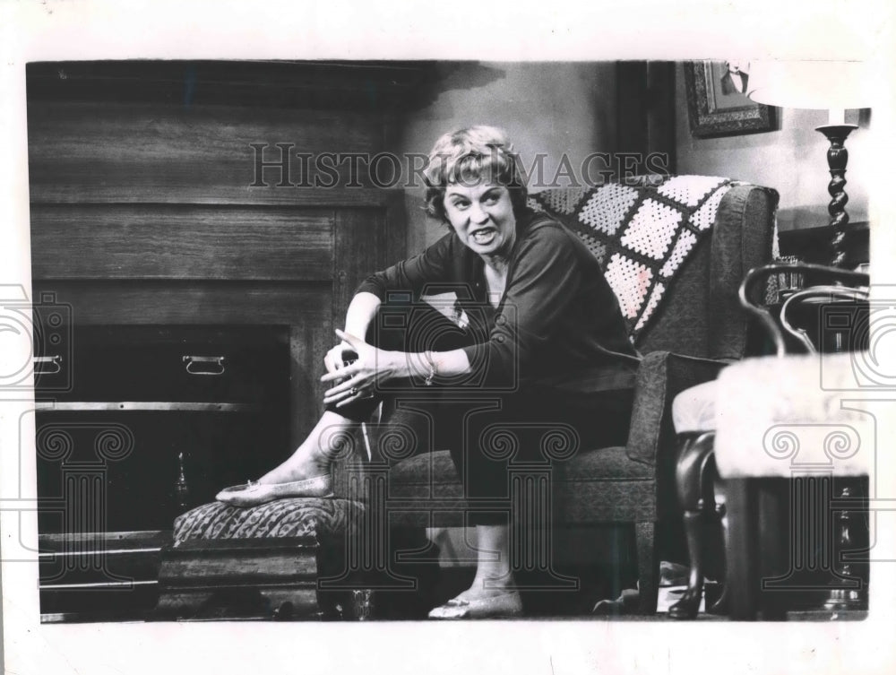 1962, Uta Hagen in a scene from Who's Afraid of Virginia Woolf? - Historic Images