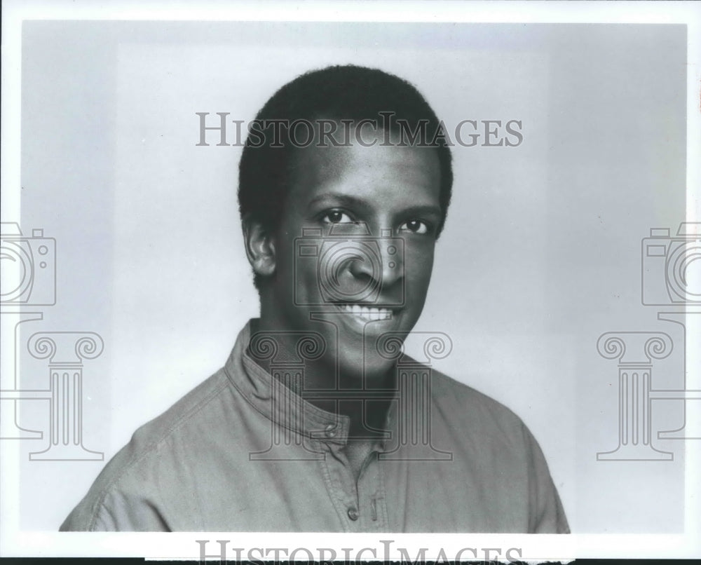1985, Dorian Harewood stars on Glitter, on ABC. - mjp27018 - Historic Images