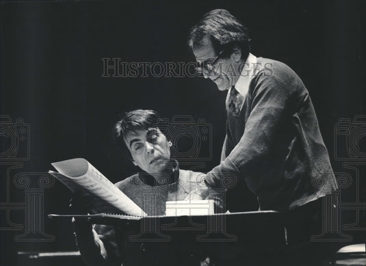 1983 Press Photo Lukas Foss - mjp27042-Historic Images