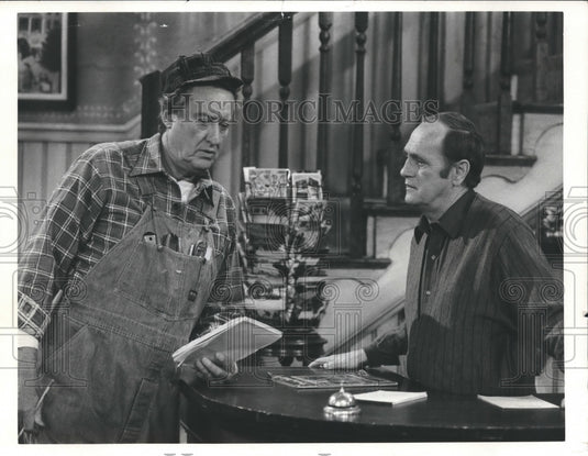 1985, Tom Poston And Bob Newhart - mjp27170 - Historic Images