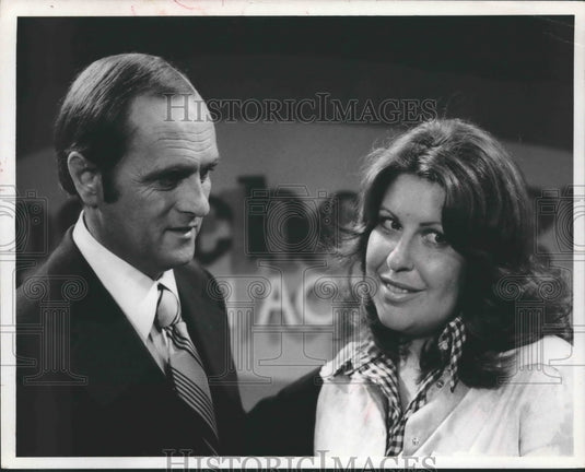 1975, Bob Newhart, Host of "The Bob Newhart Show" - Historic Images