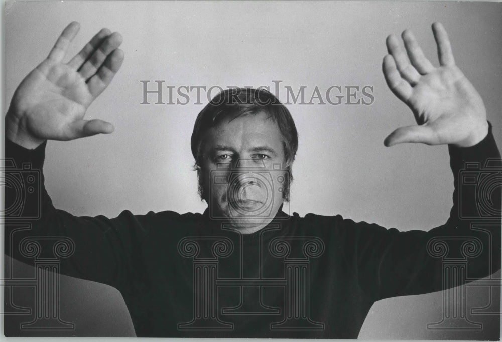 1973 Press Photo Miroslav Pansky, Music Director Green Bay Wisconsin Symphony - Historic Images