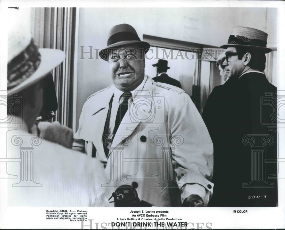 1969, Jackie Gleason in "Don't Drink The Water" - Historic Images