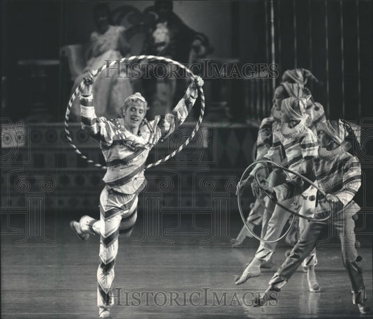 1987 Press Photo Theodore Brunson of the Pennsylvania & Milwaukee Ballet - Historic Images
