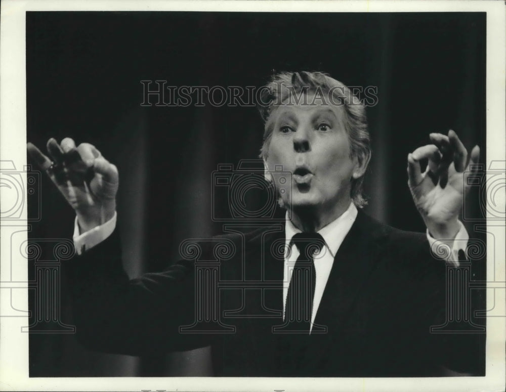 1975, Comedian Danny Kaye - Historic Images