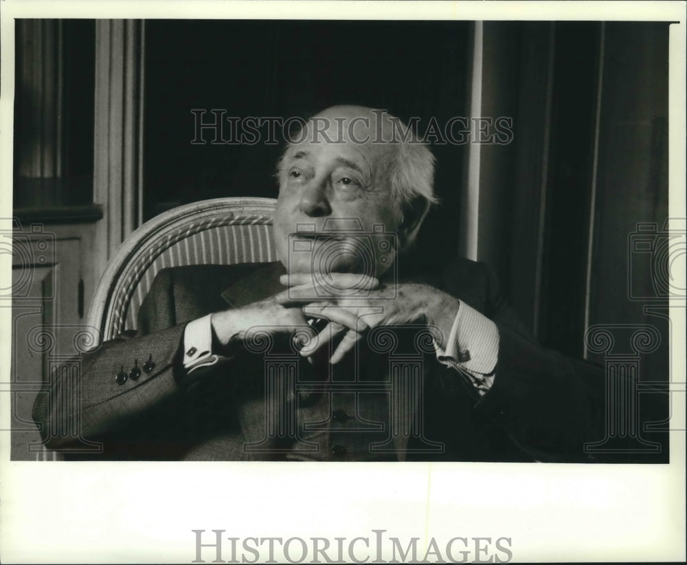 1981 Press Photo Philadelphia&#39;s Academy of Music&#39;s Eugene Ormandy - mjp27461-Historic Images