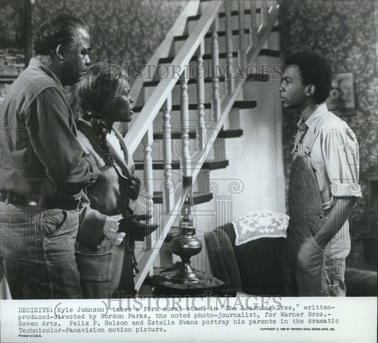 1969 Kyle Johnson, Felix Nelson, Estelle Evans "The Learning Tree." - Historic Images