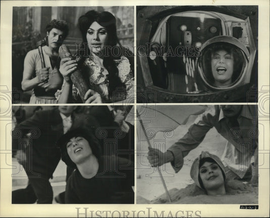 Press Photo Marcello Mastroianni & Daniela Rocca in "Divorce -- Italian Style" - Historic Images