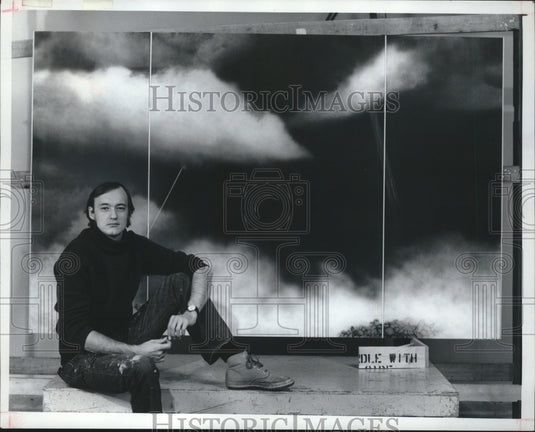 1974, Artist, William Peckenpaugh, III, Spectrum Marker art Milwaukee - Historic Images