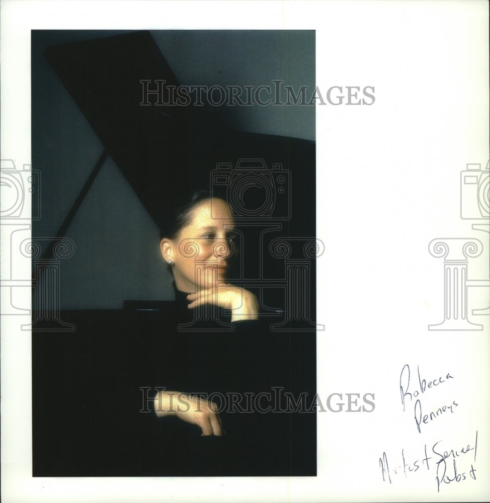 1994 Press Photo Pianist Rebecca Penneys In Artist Series At Pabst - mjp27656 - Historic Images