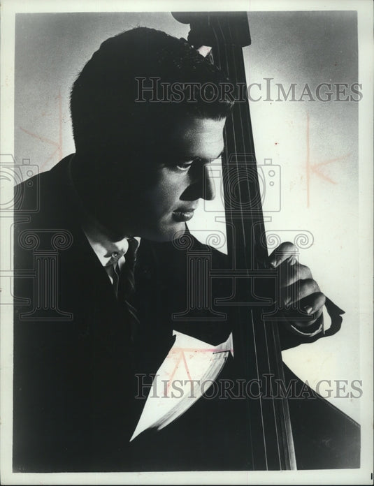 1969, Bassist Gary Karr will perform at UWM tonight. - Historic Images