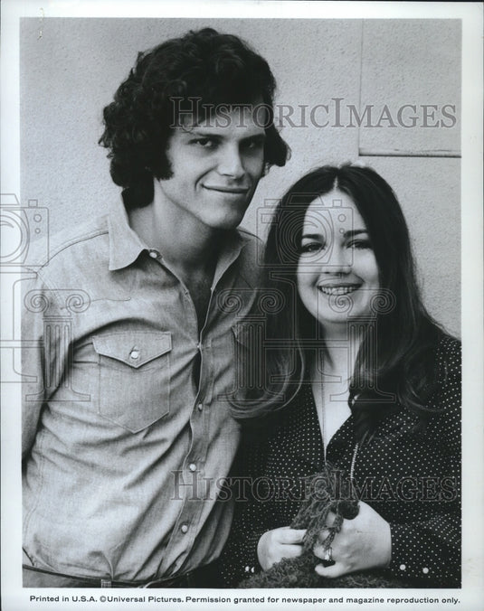1970, Movie makers, Stephen and Elinor Larpf. - Historic Images