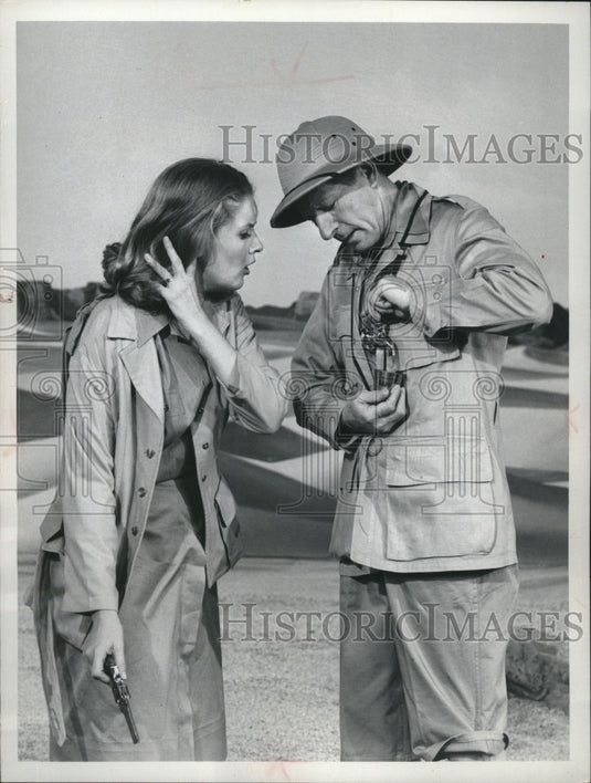 1967, Danny Kaye & Joyce Van Patten on the "Danny Kaye Show" - Historic Images