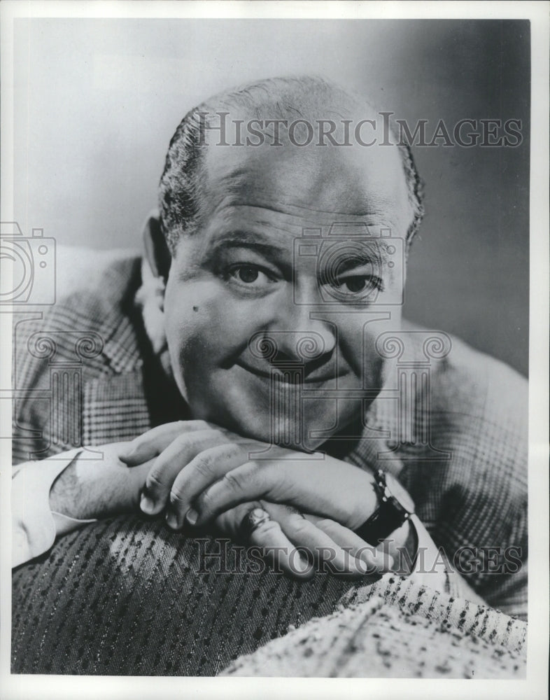 1972 Press Photo Stubly Kaye, comedian - Historic Images