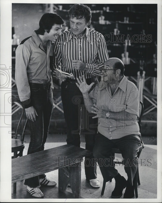 1972 Stubby Kaye & fellow Melody Top's "1776" play Stage actors, WI - Historic Images