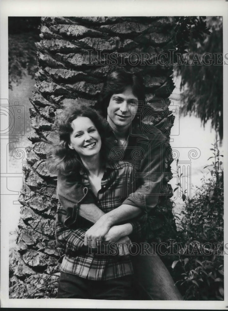 1980, Actors Linda Kelsey and Michael Brandon in &quot;A Perfect Match.&quot; - Historic Images
