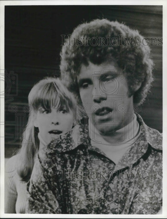 1974, Candace Clark and Rick Kelman in "Celebration in Fresh Powder" - Historic Images