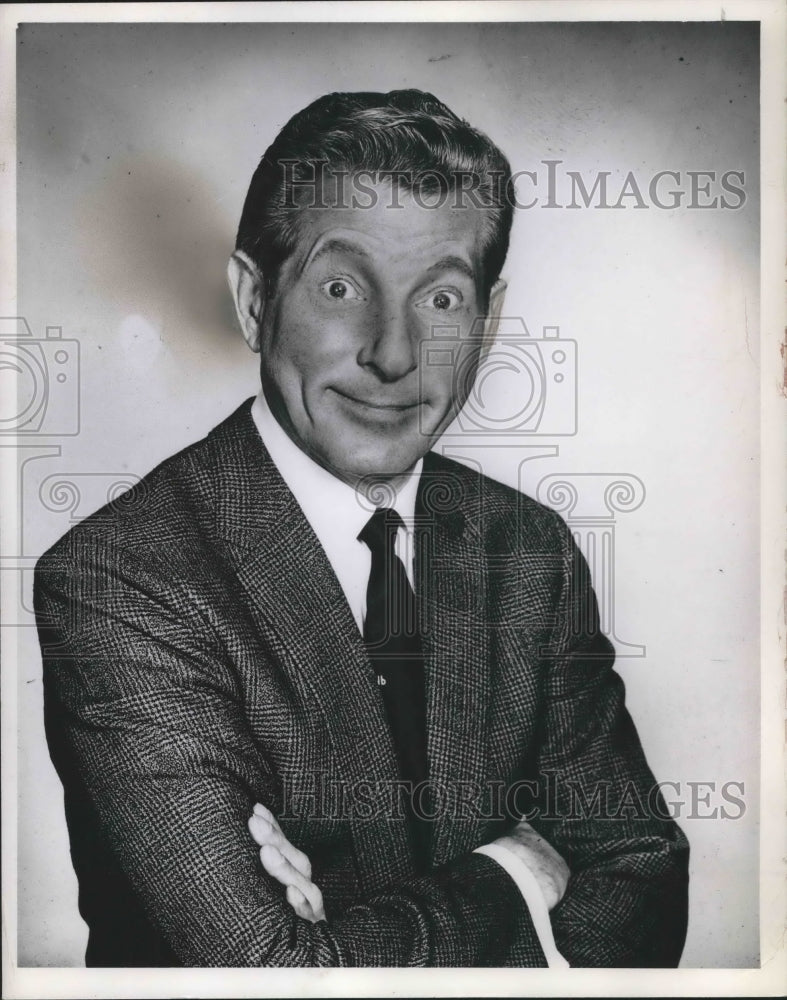 1963 Press Photo Actor Danny Kaye - Historic Images