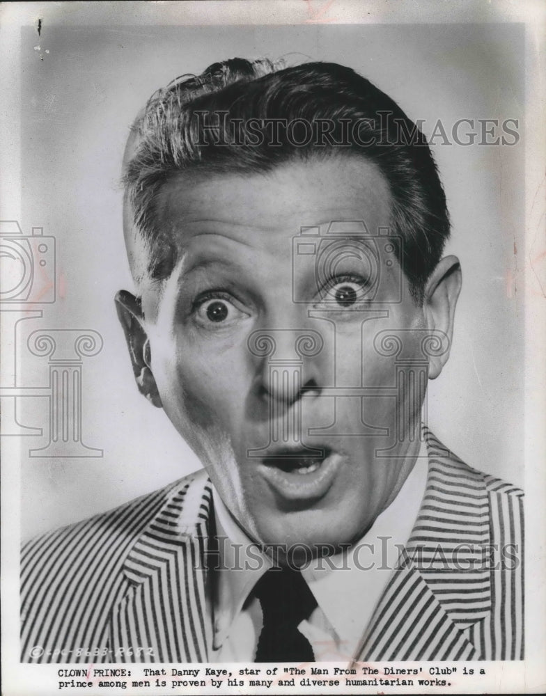 1966, Danny Kaye stars in &quot;The Man From the Diners&#39; Club&quot; - Historic Images