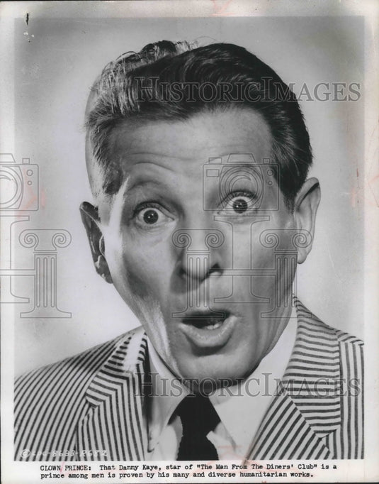 1966, Danny Kaye stars in "The Man From the Diners' Club" - Historic Images