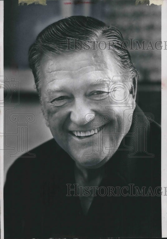 1974 Press Photo Actor Dennis Morgan- Historic Images